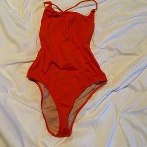 Coral JCrew One piece swimsuit
